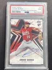 2026 Topps Baseball Stars Autographs Chase Burns #BSA-CB card