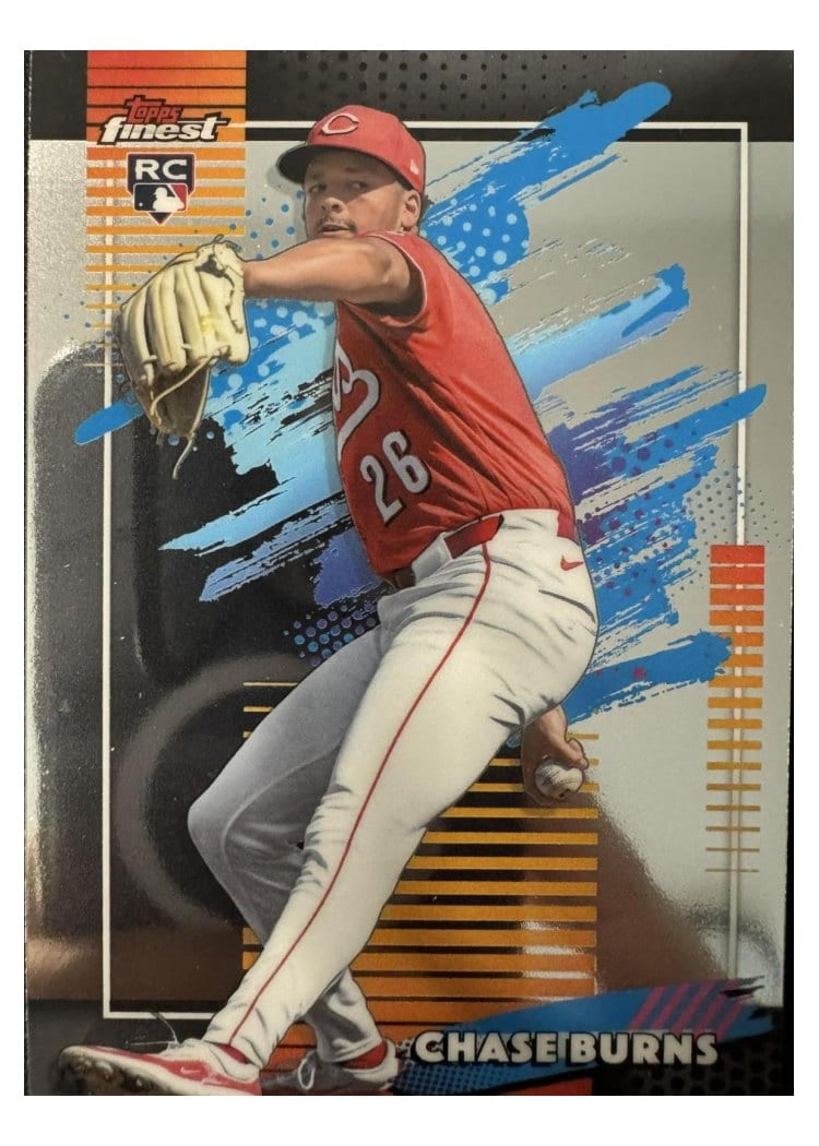 2026 Topps Finest Chase Burns #194 card