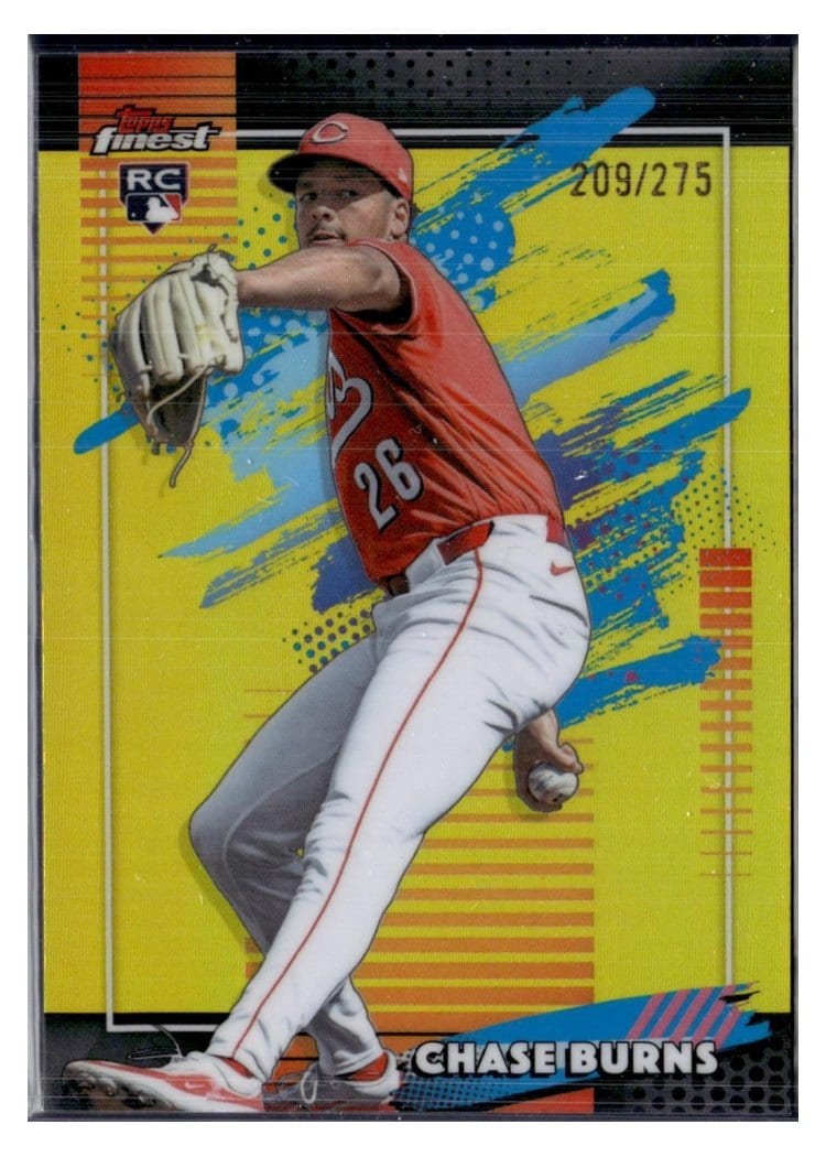 2026 Topps Finest Chase Burns #194 card