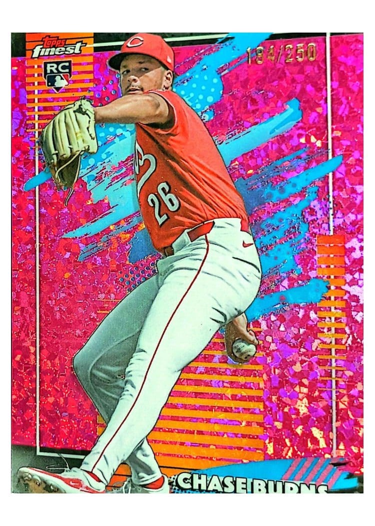 2026 Topps Finest Chase Burns #194 card