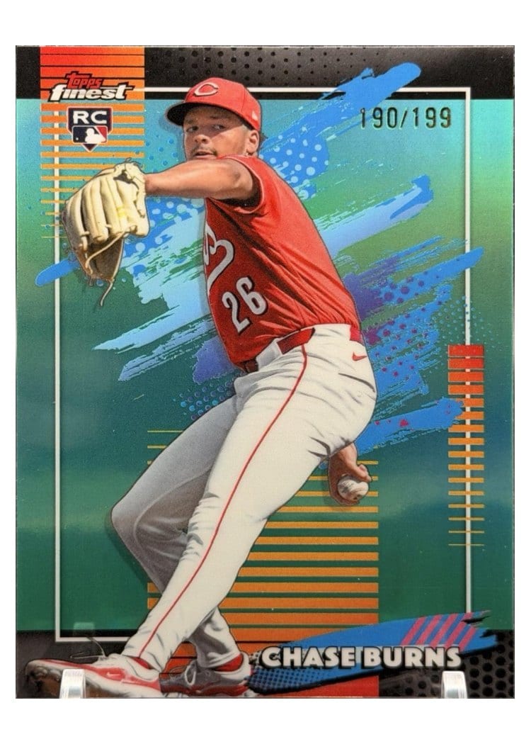 2026 Topps Finest Chase Burns #194 card
