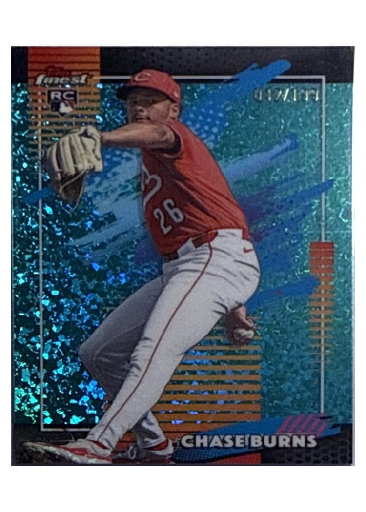 2026 Topps Finest Chase Burns #194 card