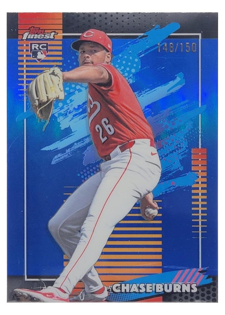 2026 Topps Finest Chase Burns #194 card