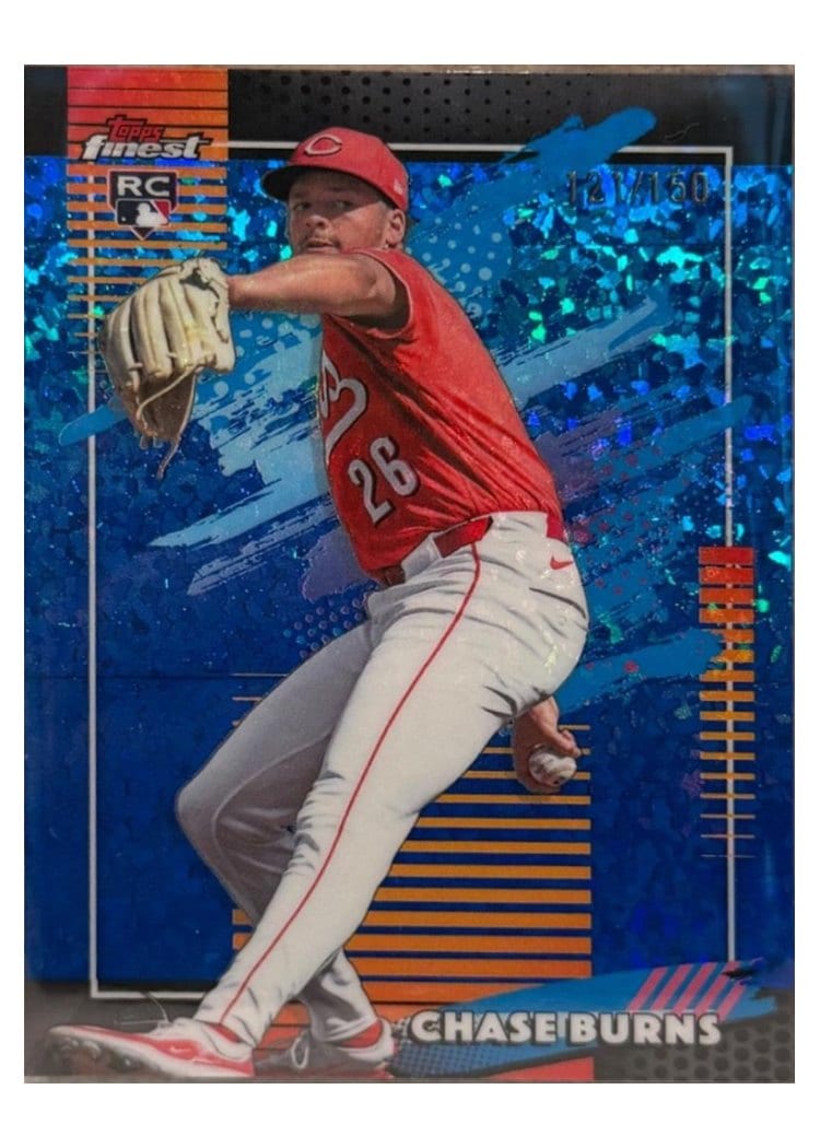 2026 Topps Finest Chase Burns #194 card