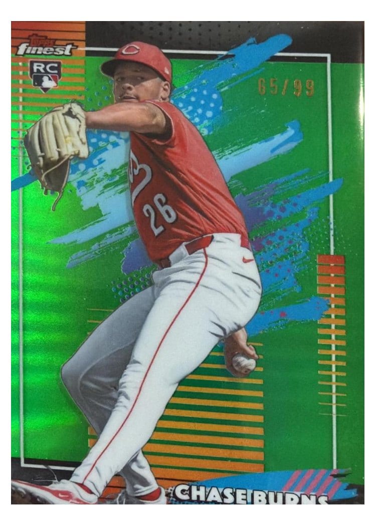 2026 Topps Finest Chase Burns #194 card
