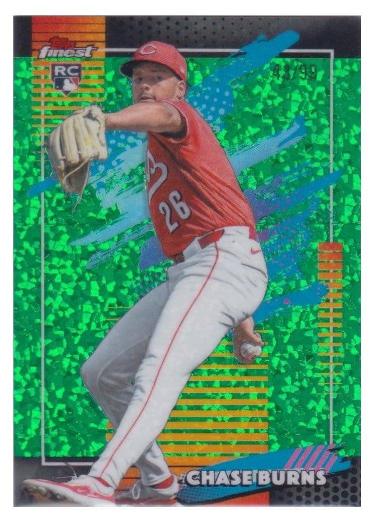 2026 Topps Finest Chase Burns #194 card