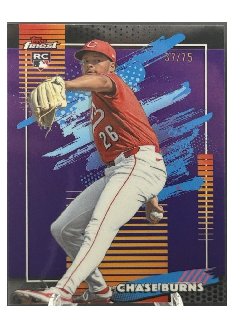 2026 Topps Finest Chase Burns #194 card