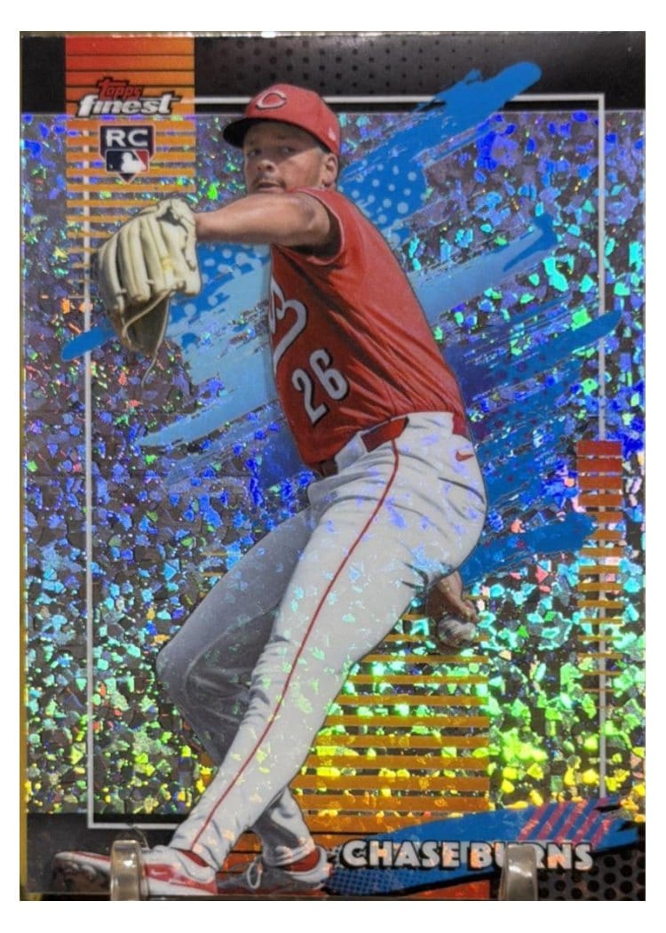 2026 Topps Finest Chase Burns #194 card
