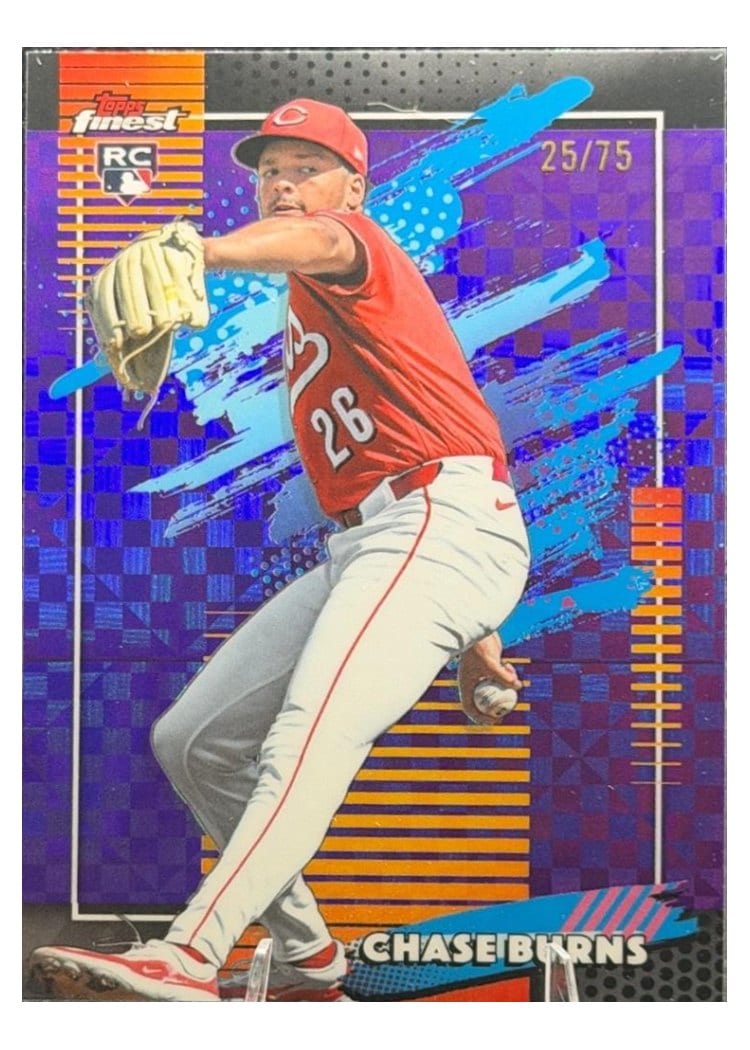 2026 Topps Finest Chase Burns #194 card