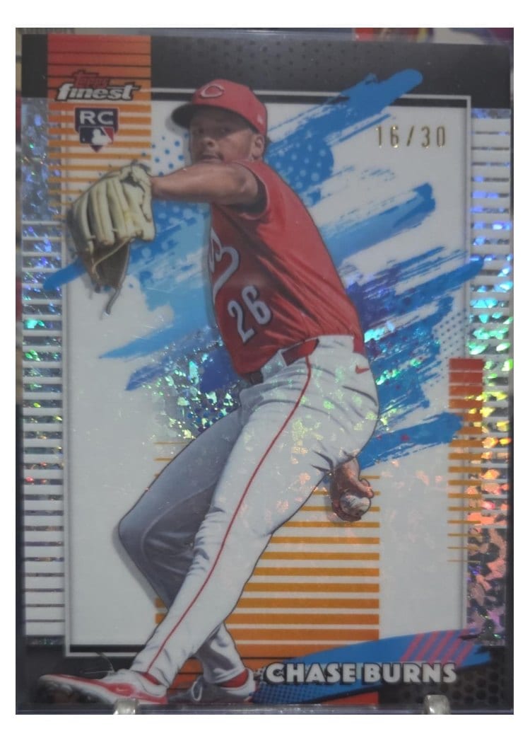 2026 Topps Finest Chase Burns #194 card