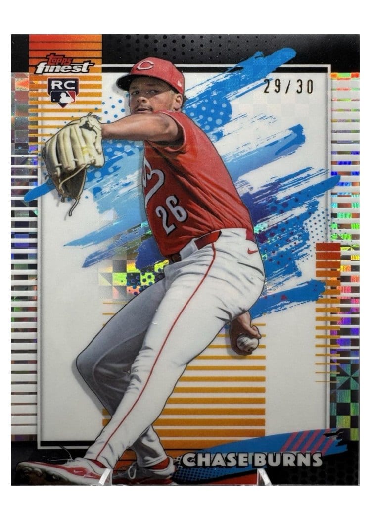 2026 Topps Finest Chase Burns #194 card