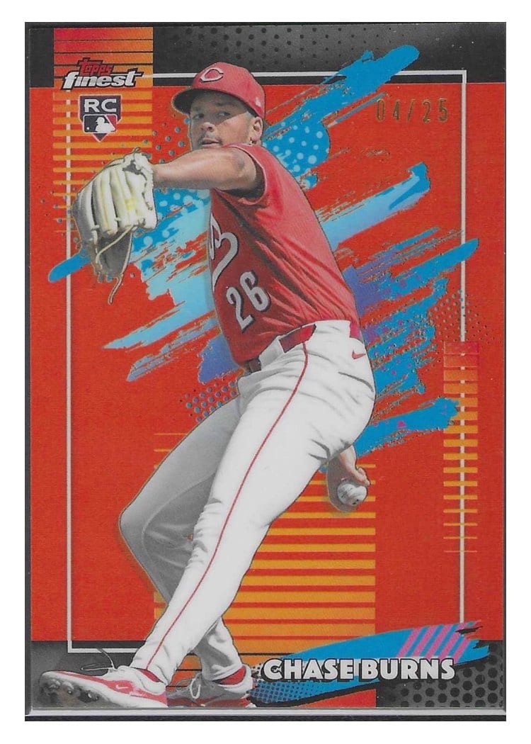 2026 Topps Finest Chase Burns #194 card