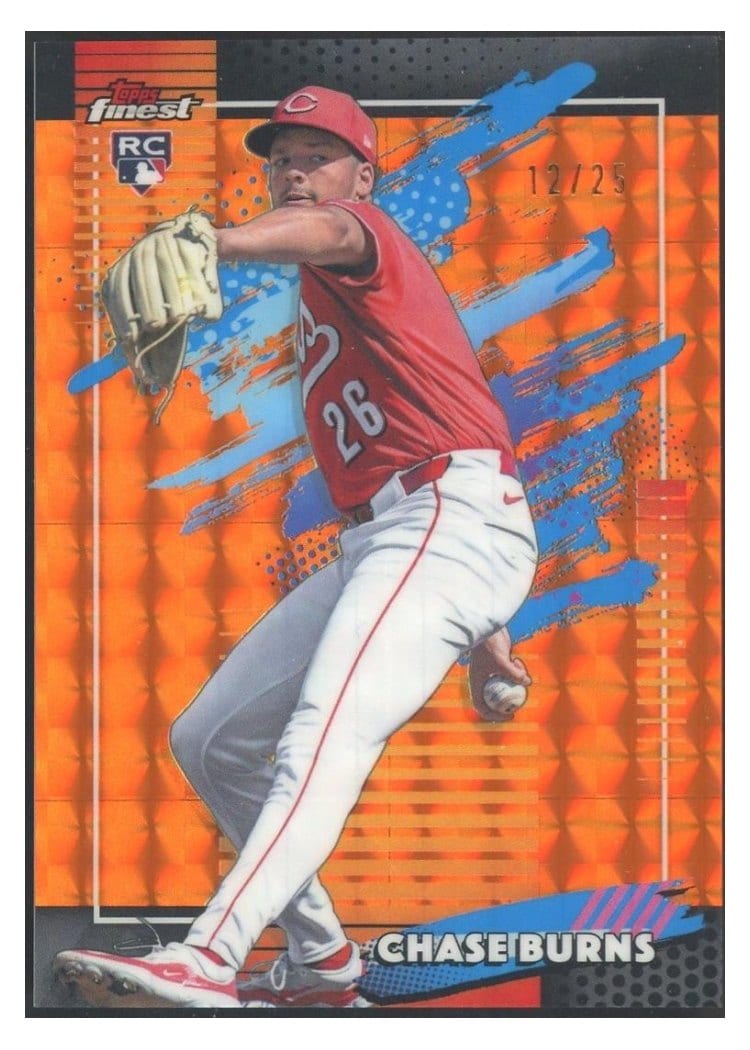 2026 Topps Finest Chase Burns #194 card