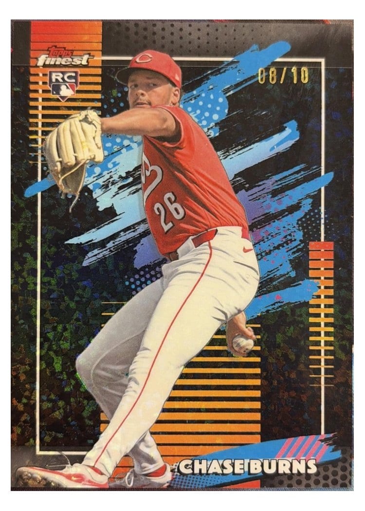 2026 Topps Finest Chase Burns #194 card