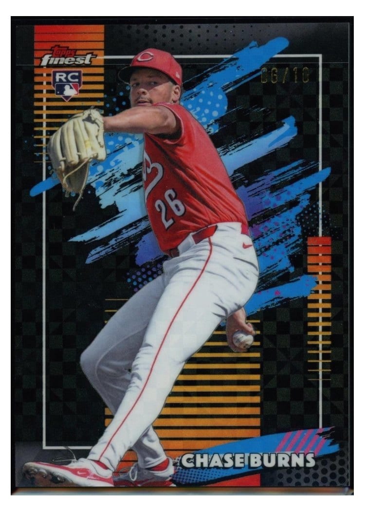 2026 Topps Finest Chase Burns #194 card