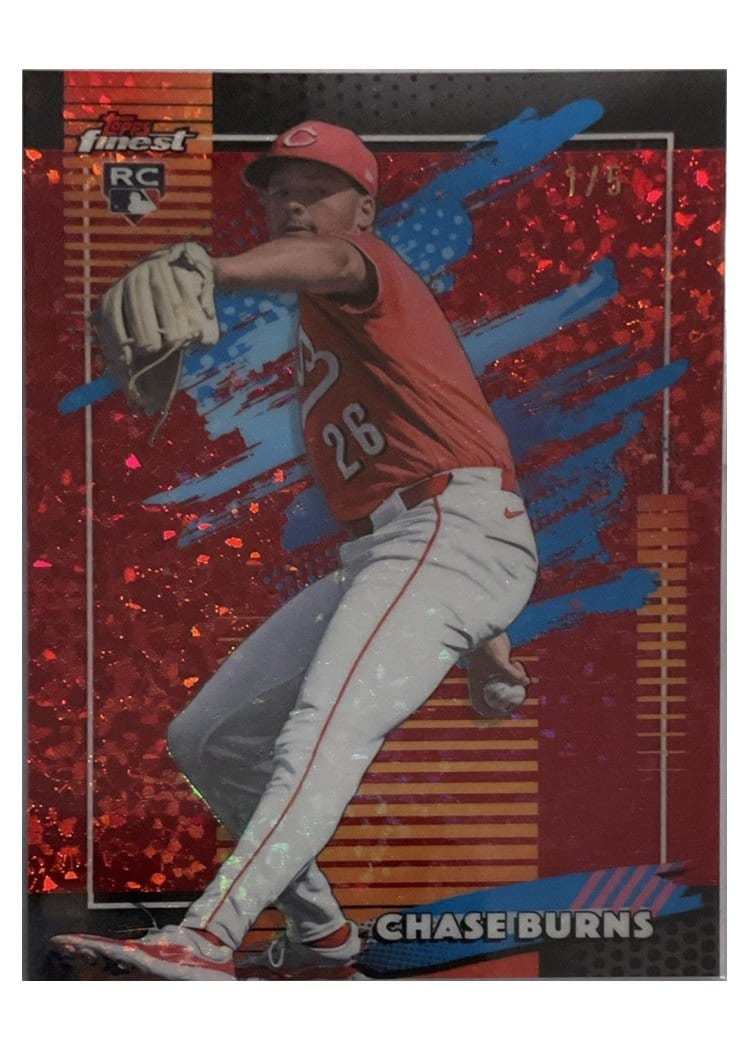 2026 Topps Finest Chase Burns #194 card