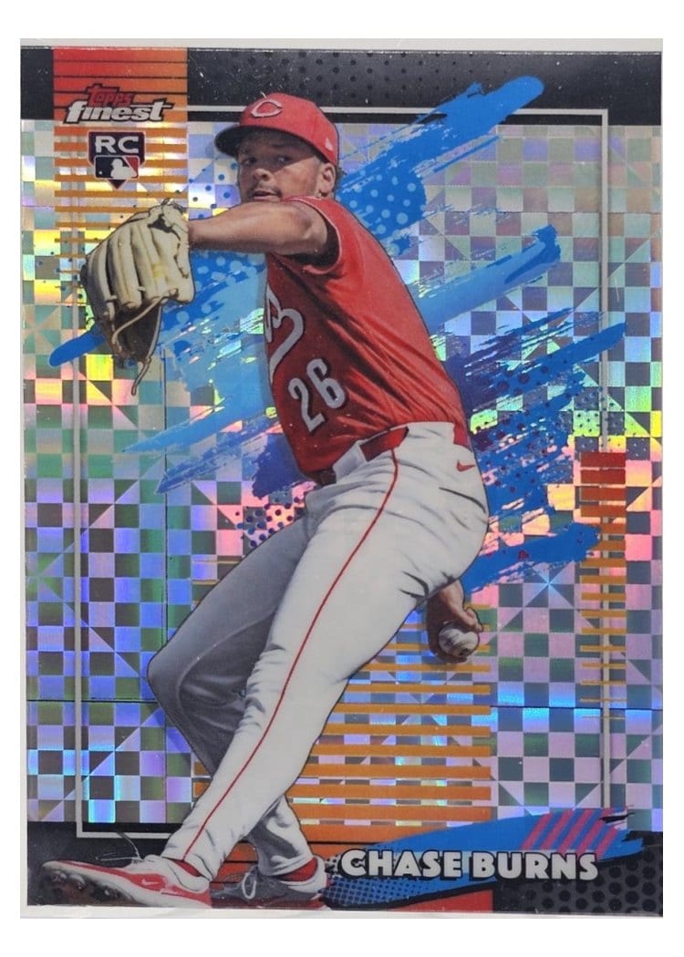 2026 Topps Finest Chase Burns #194 card