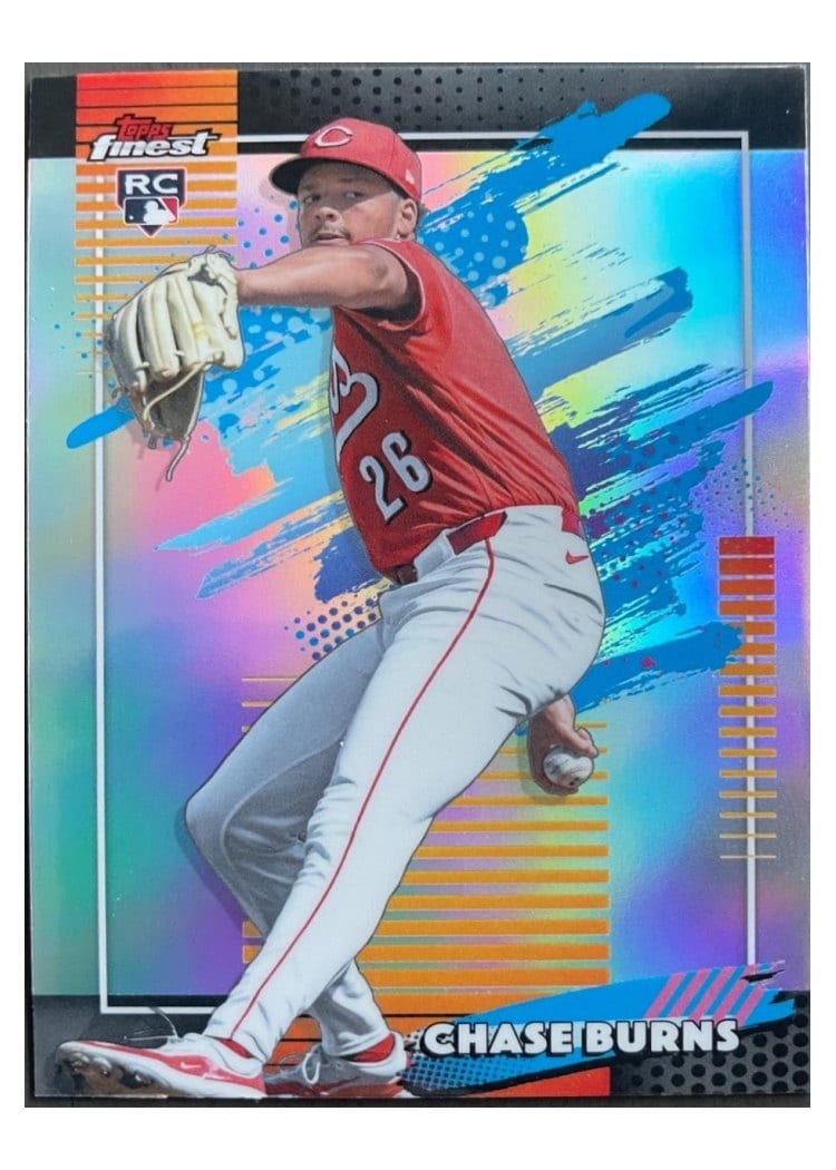 2026 Topps Finest Chase Burns #194 card