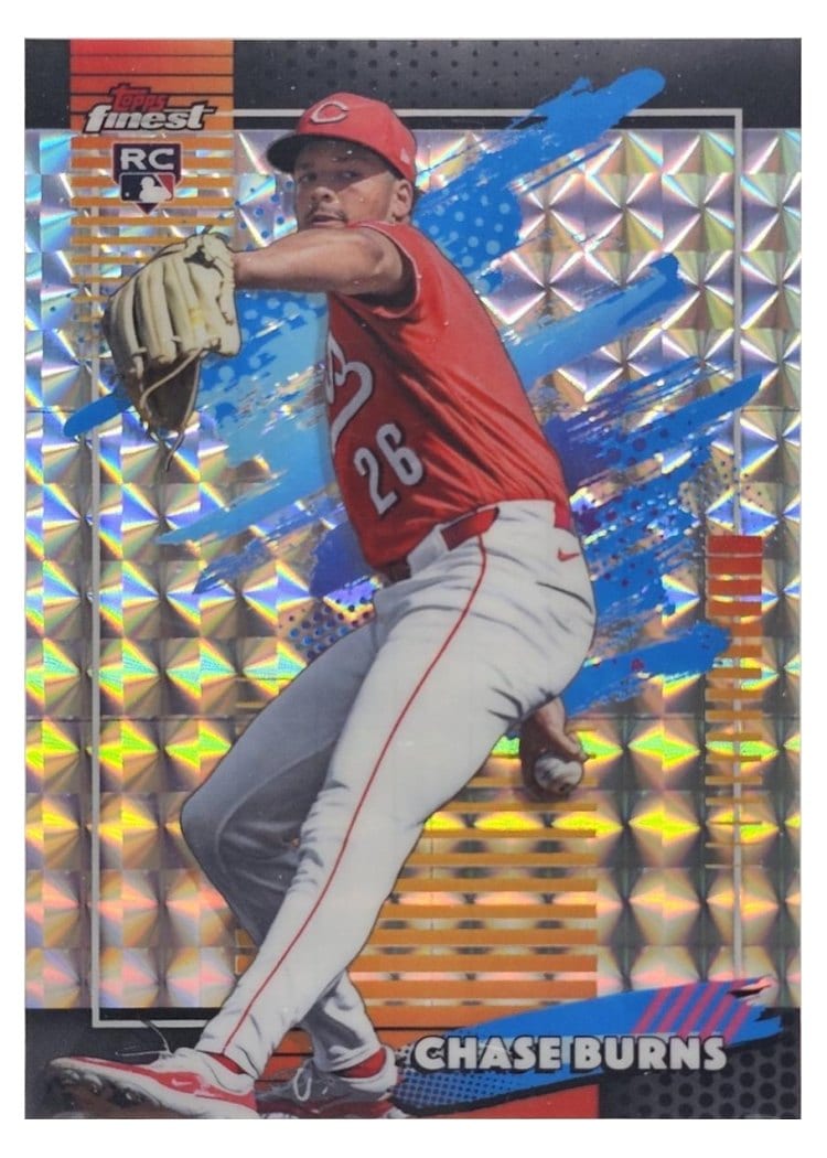 2026 Topps Finest Chase Burns #194 card