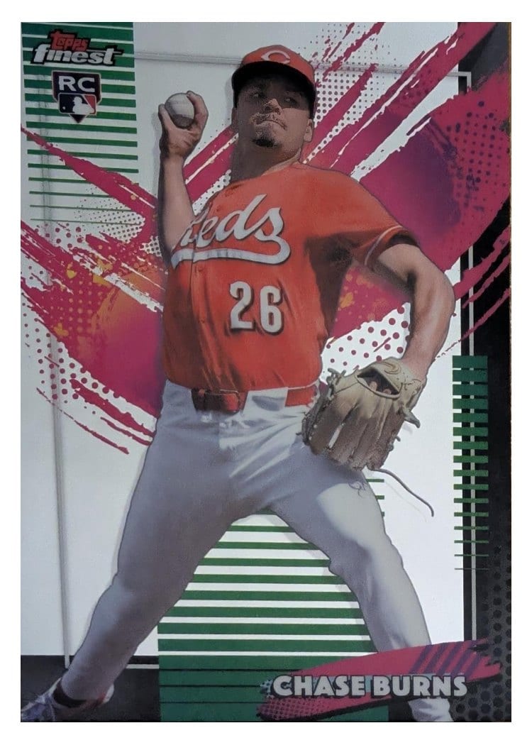 2026 Topps Finest Chase Burns #263 card