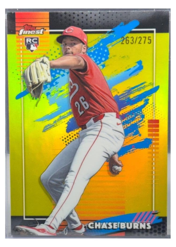 2026 Topps Finest Chase Burns #263 card