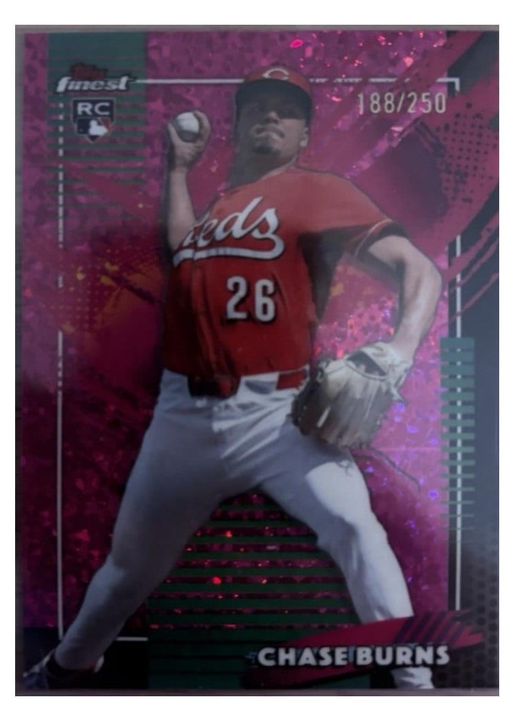 2026 Topps Finest Chase Burns #263 card