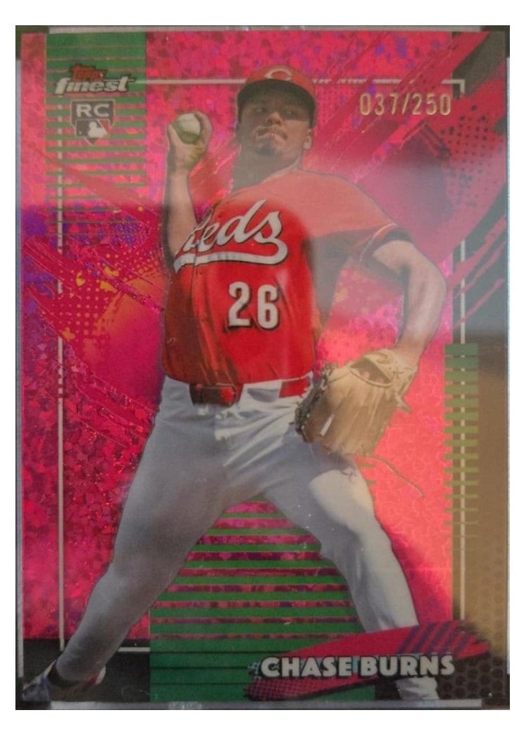 2026 Topps Finest Chase Burns #263 card
