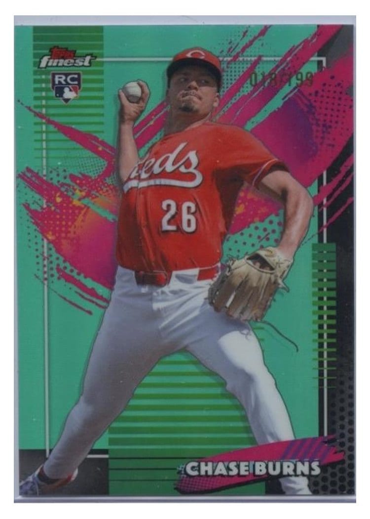 2026 Topps Finest Chase Burns #263 card