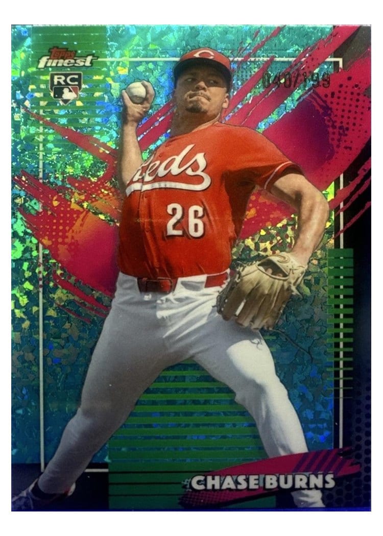 2026 Topps Finest Chase Burns #263 card