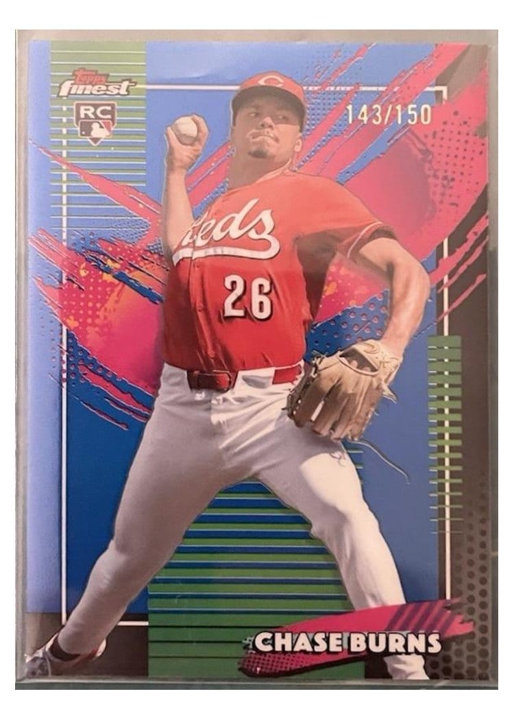 2026 Topps Finest Chase Burns #263 card