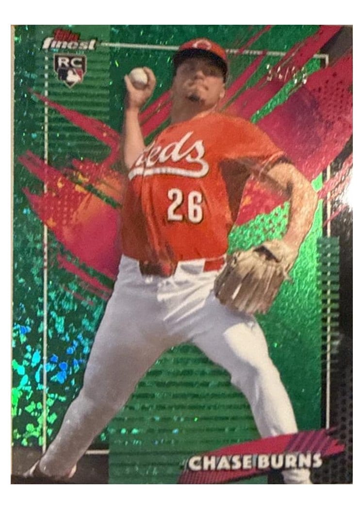 2026 Topps Finest Chase Burns #263 card