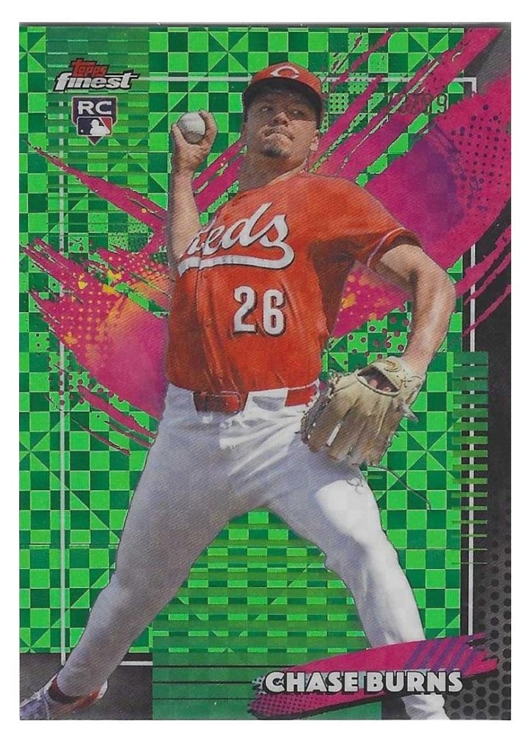 2026 Topps Finest Chase Burns #263 card