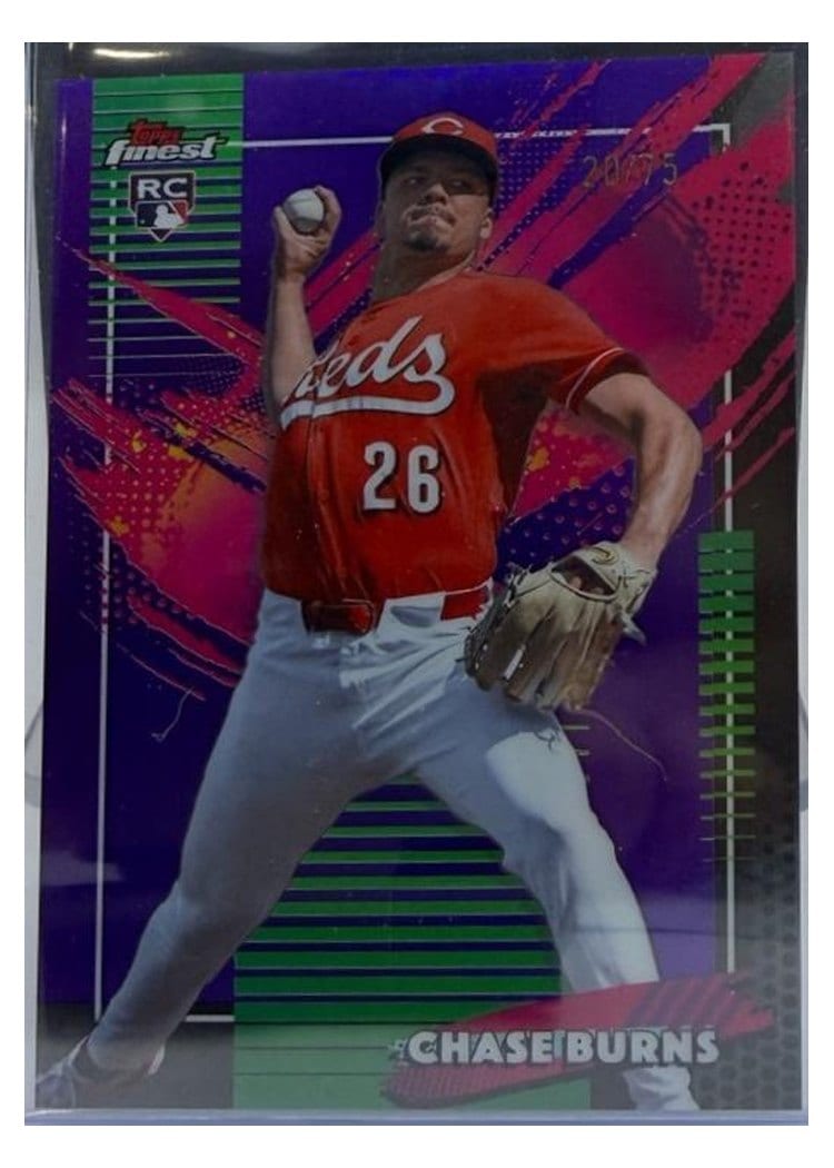 2026 Topps Finest Chase Burns #263 card