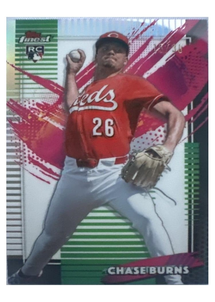 2026 Topps Finest Chase Burns #263 card