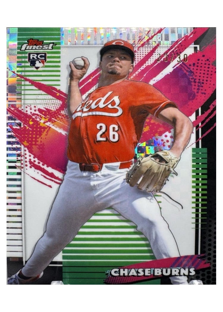 2026 Topps Finest Chase Burns #263 card