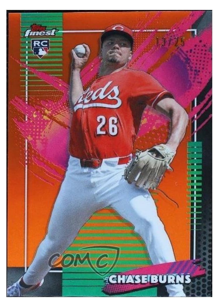 2026 Topps Finest Chase Burns #263 card