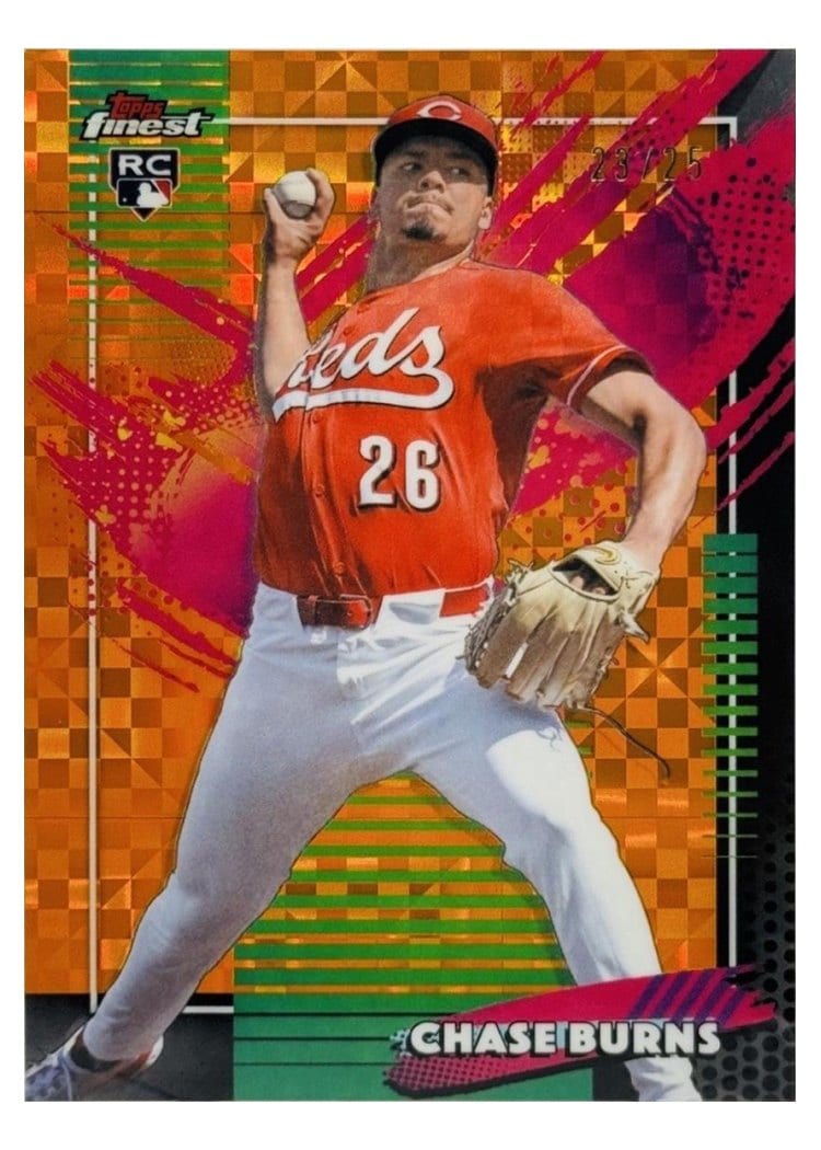 2026 Topps Finest Chase Burns #263 card