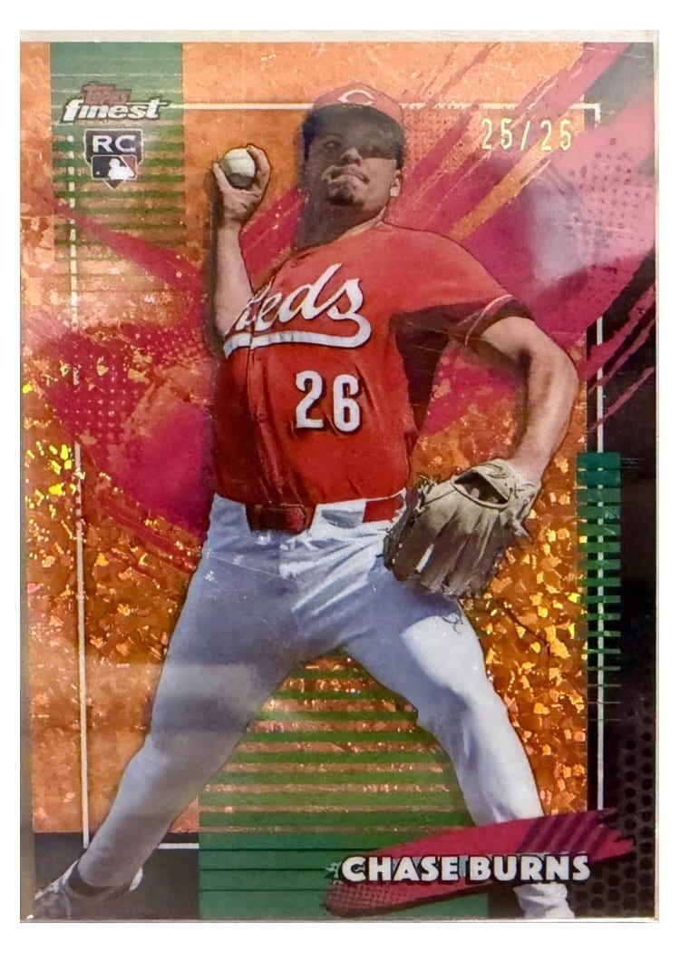 2026 Topps Finest Chase Burns #263 card