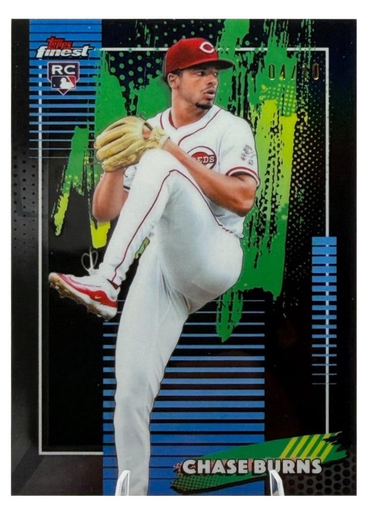 2026 Topps Finest Chase Burns #263 card