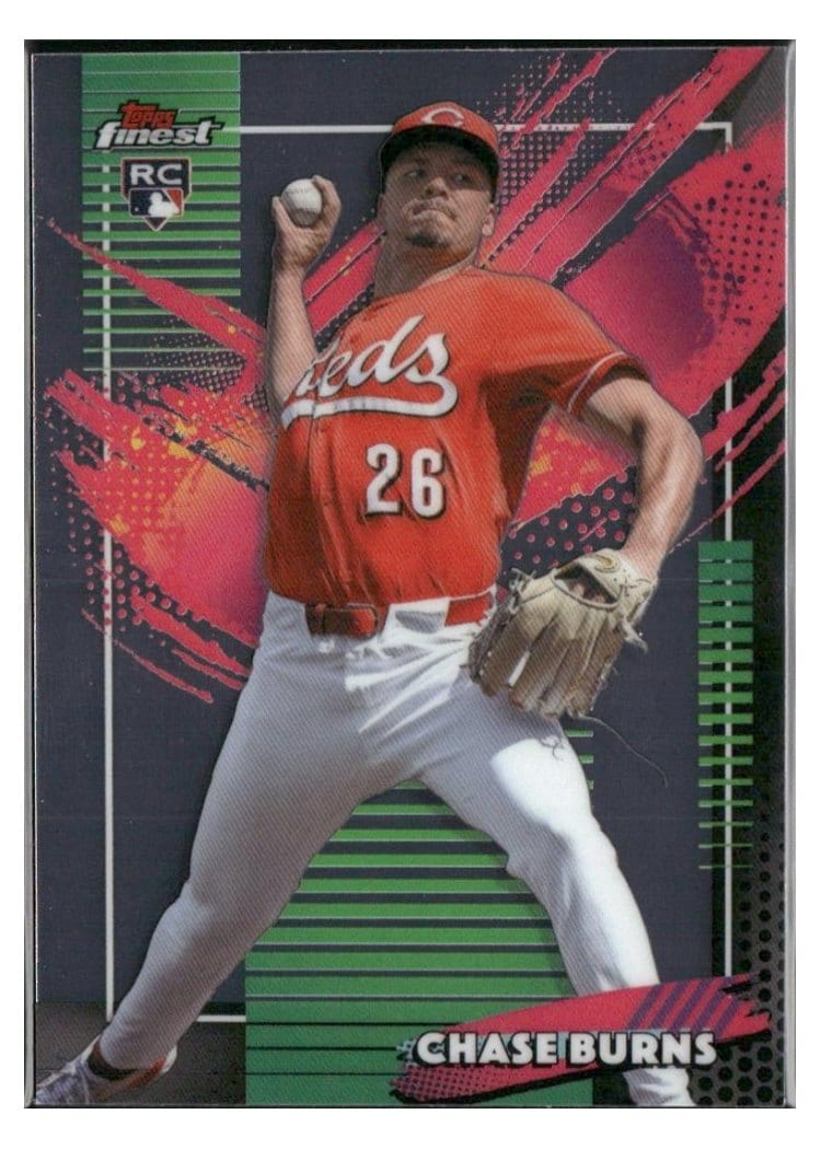 2026 Topps Finest Chase Burns #263 card