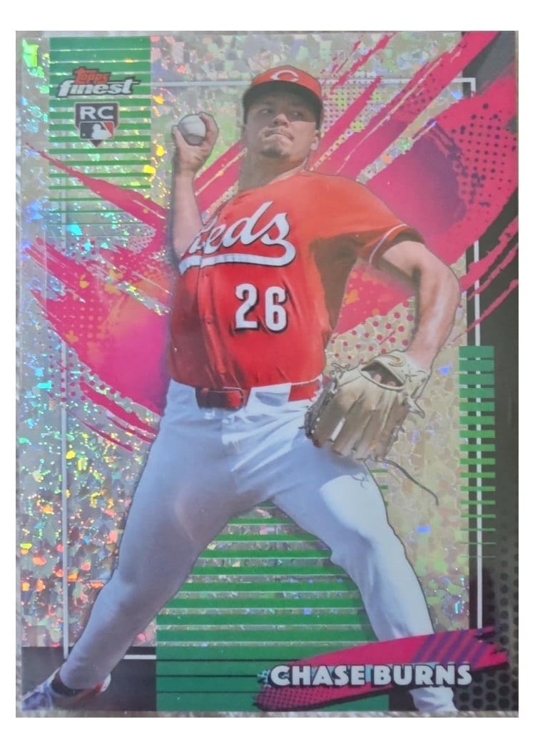 2026 Topps Finest Chase Burns #263 card