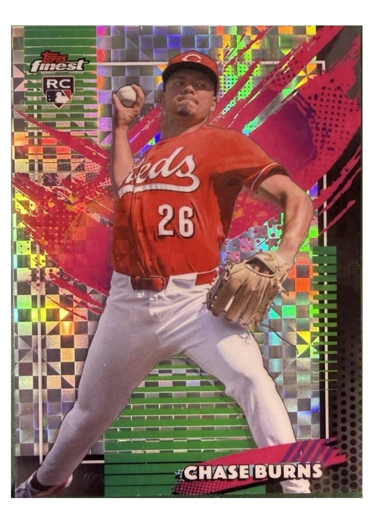 2026 Topps Finest Chase Burns #263 card