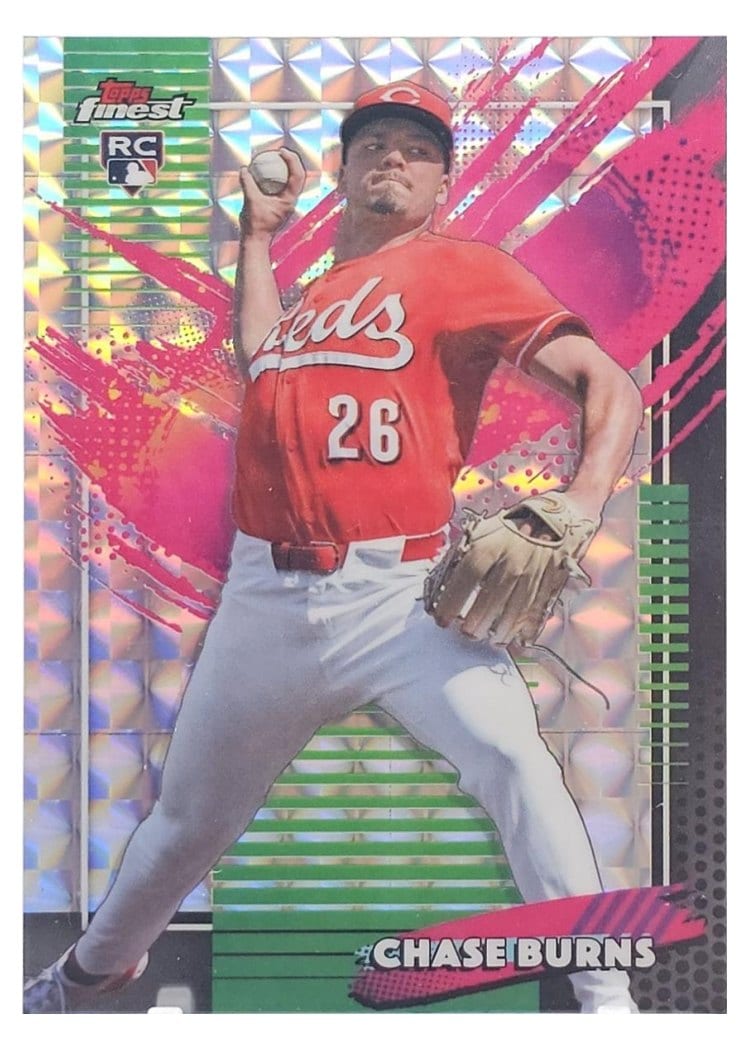 2026 Topps Finest Chase Burns #263 card