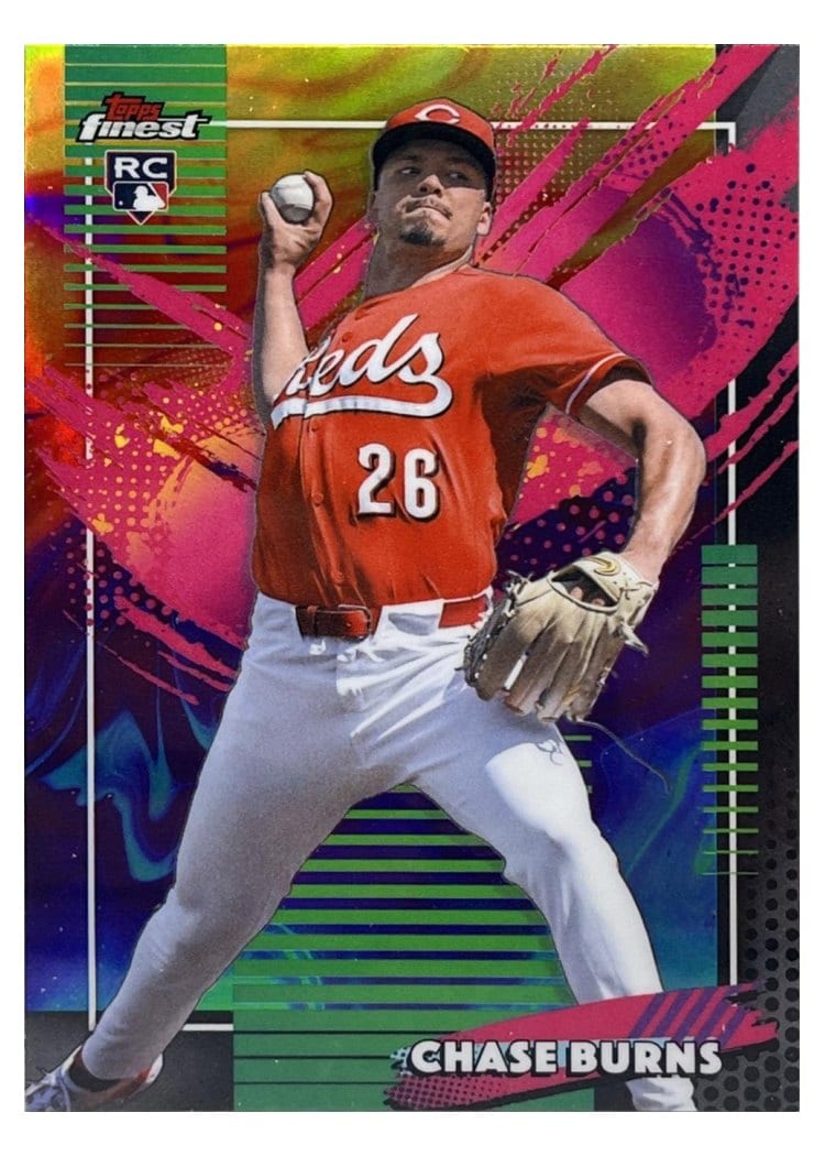 2026 Topps Finest Chase Burns #263 card