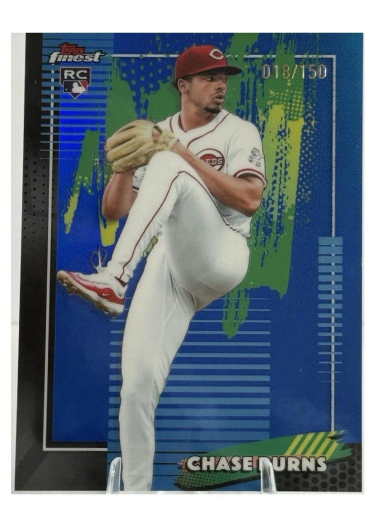 2026 Topps Finest Chase Burns #76 card