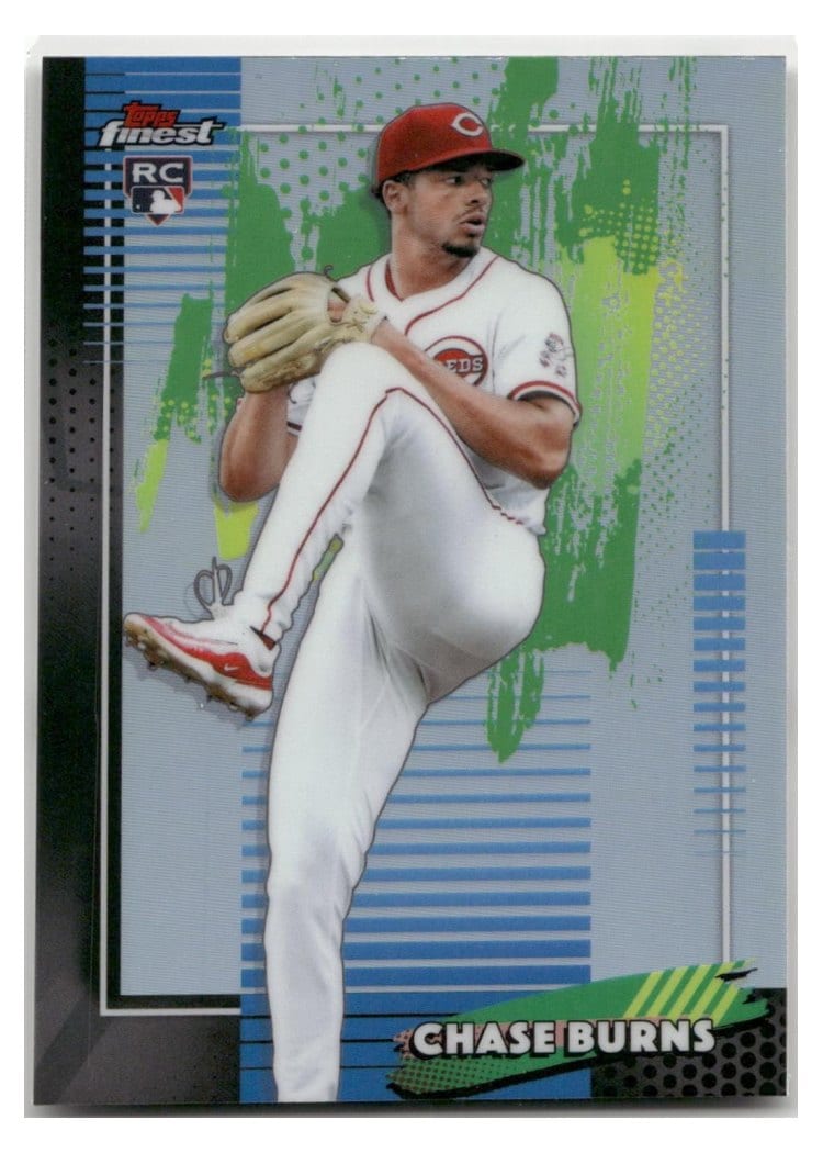 2026 Topps Finest Chase Burns #76 card
