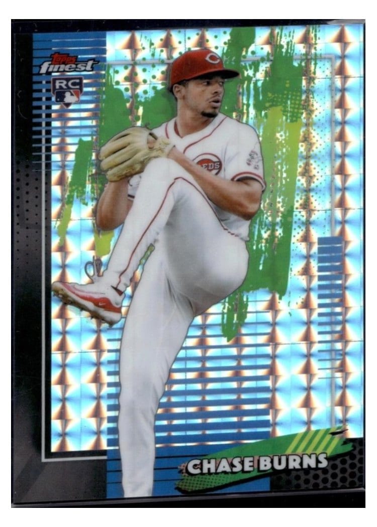 2026 Topps Finest Chase Burns #76 card