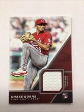 2026 Topps Major League Material Relics Chase Burns #MLM-CB card