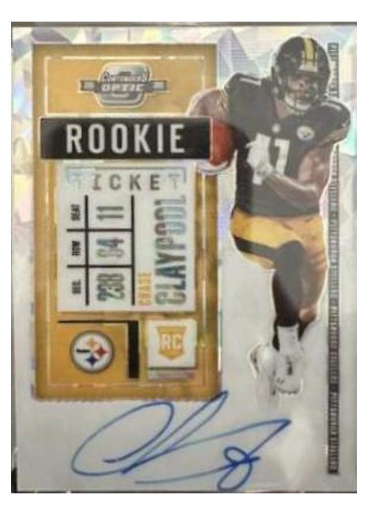 2020 Panini Contenders Optic Base Set Chase Claypool #120 card