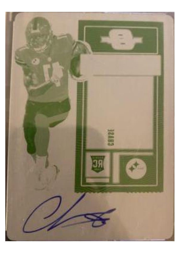 2020 Panini Contenders Optic Base Set Chase Claypool #120 card